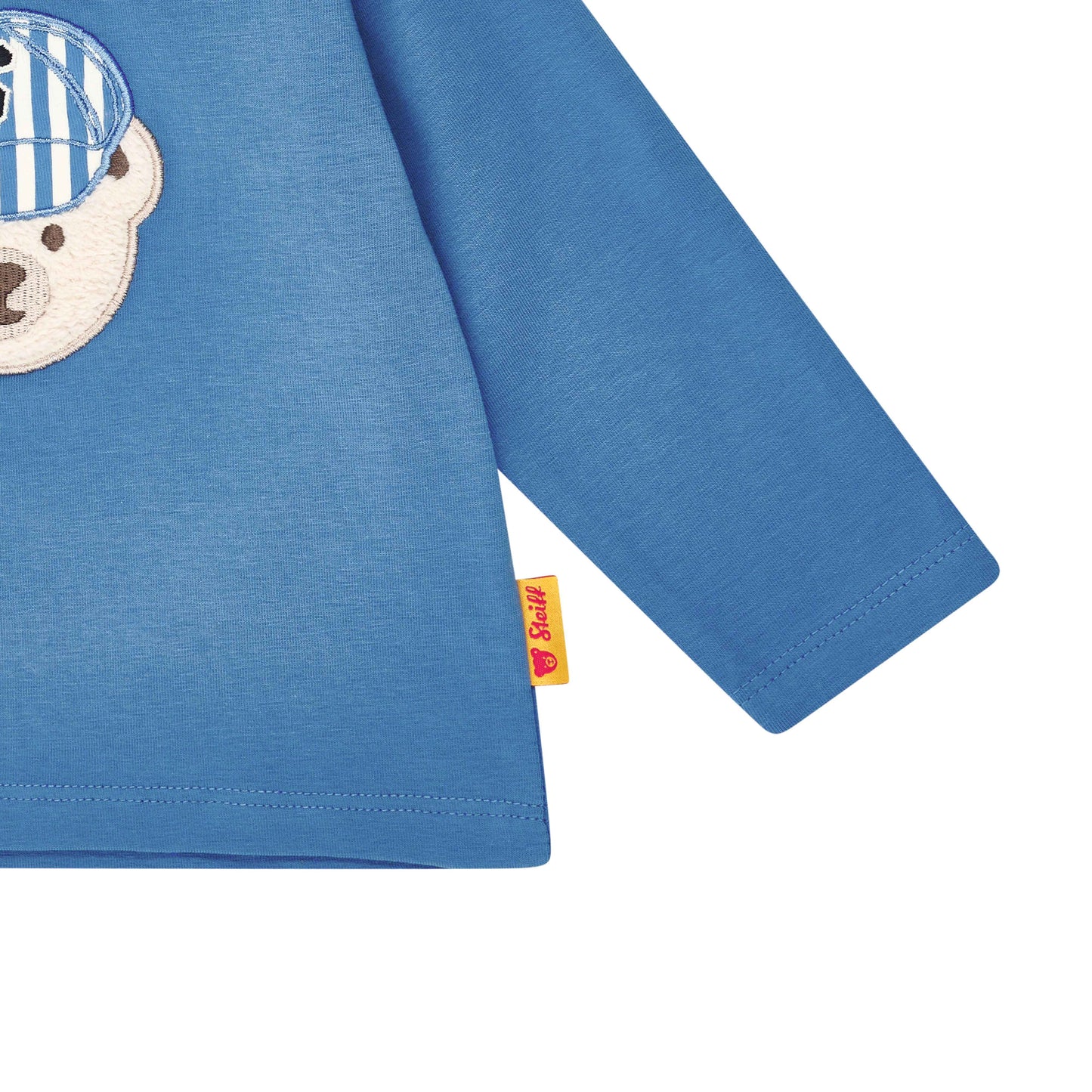 Steiff Langarmshirt Cap gestreift