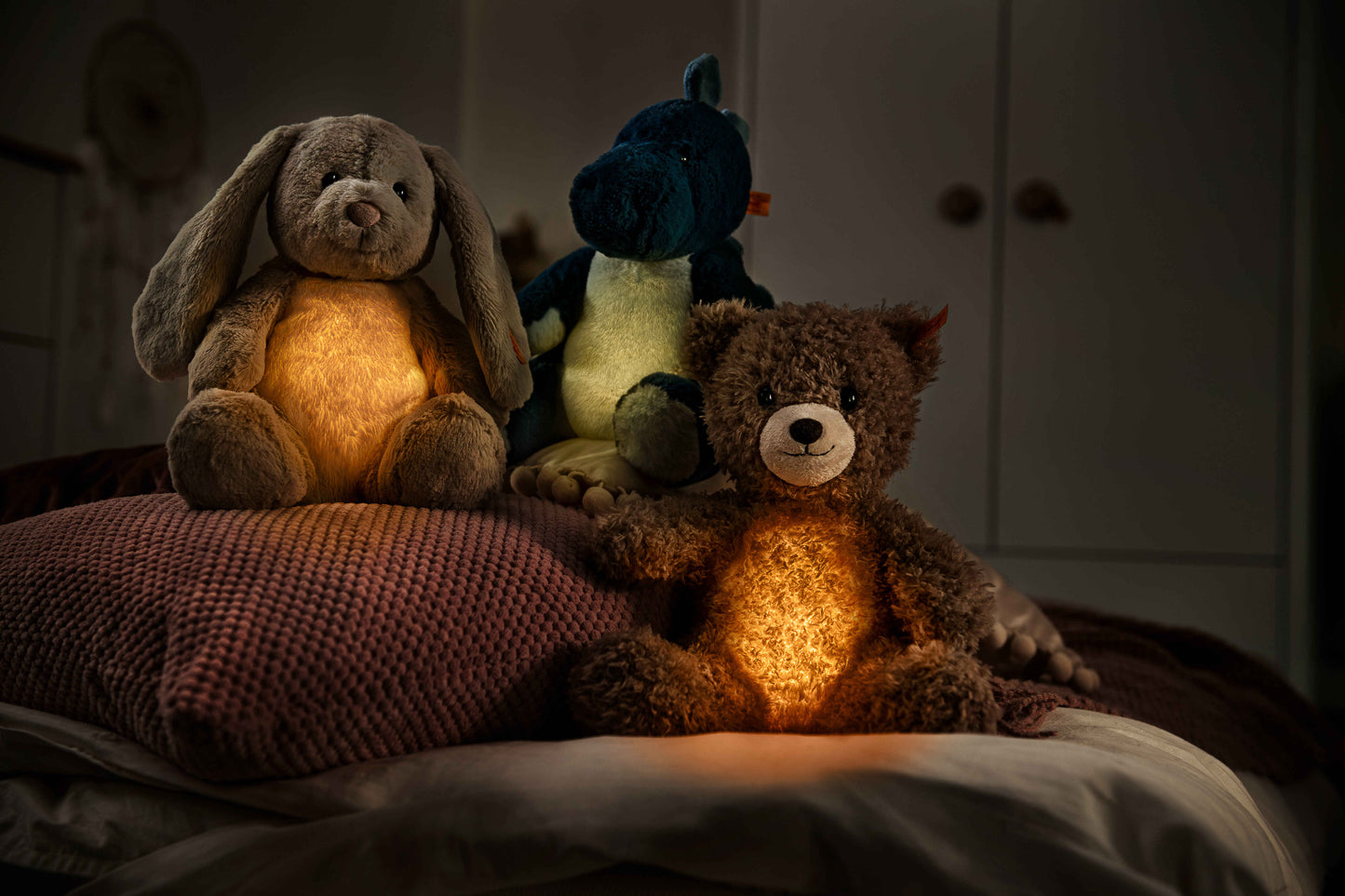 Steiff Spott Stegosaurus 28cm Nachtlicht