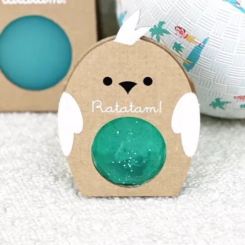 Ratatam! Bird Bouncy Ball 42mm - grün