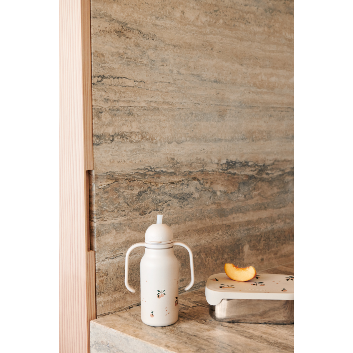 Liewood Arthur Lunchbox peach/sea shell mix