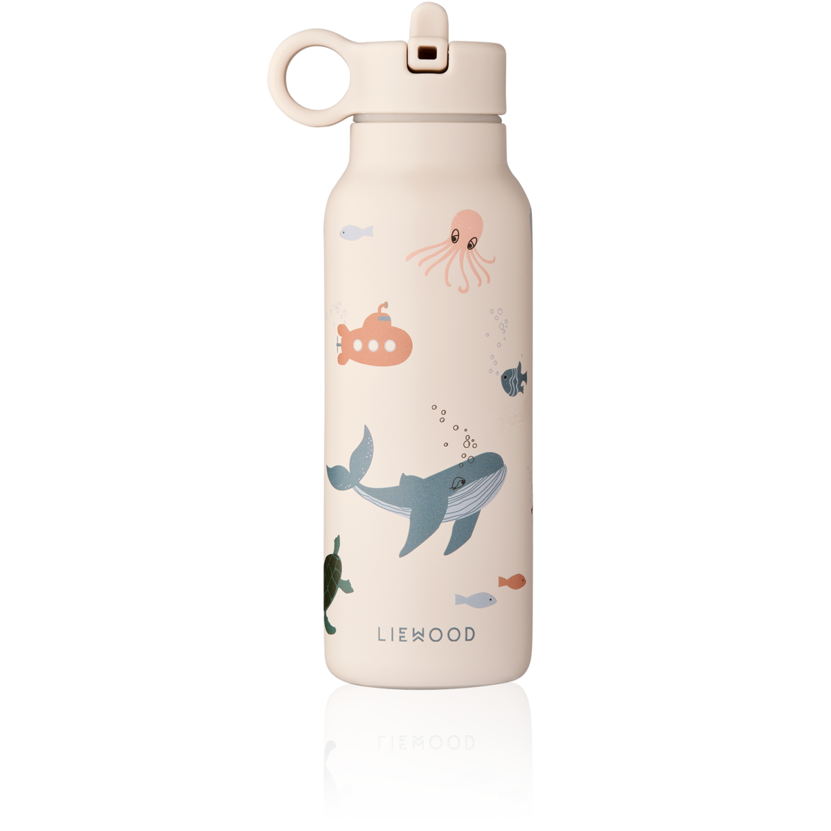 Liewood Trinkflasche Falk 350ml sea creature/sandy