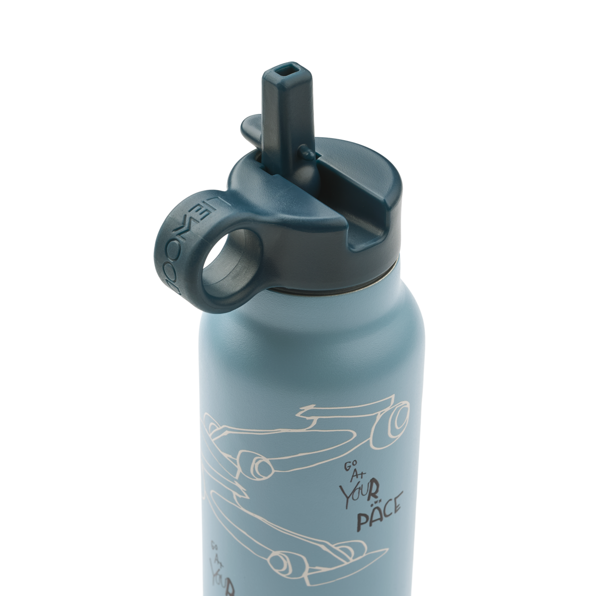 Liewood Falk Wasserflasche 350ml Rennwagen