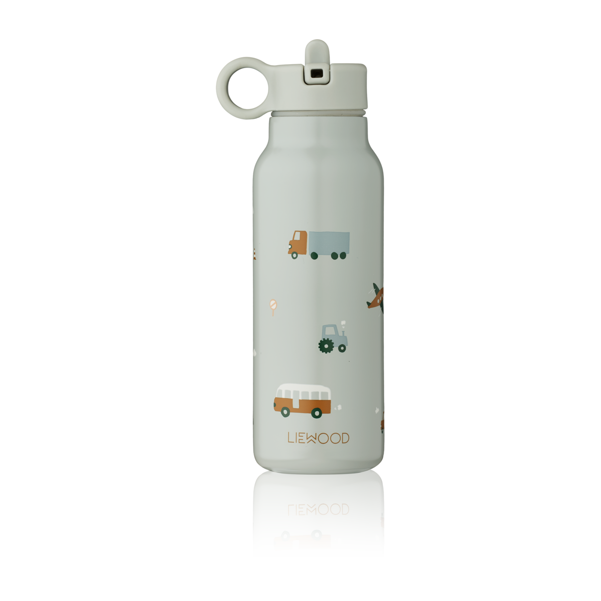 Liewood Trinkflasche Falk 350ml vehicles/dove blue mix