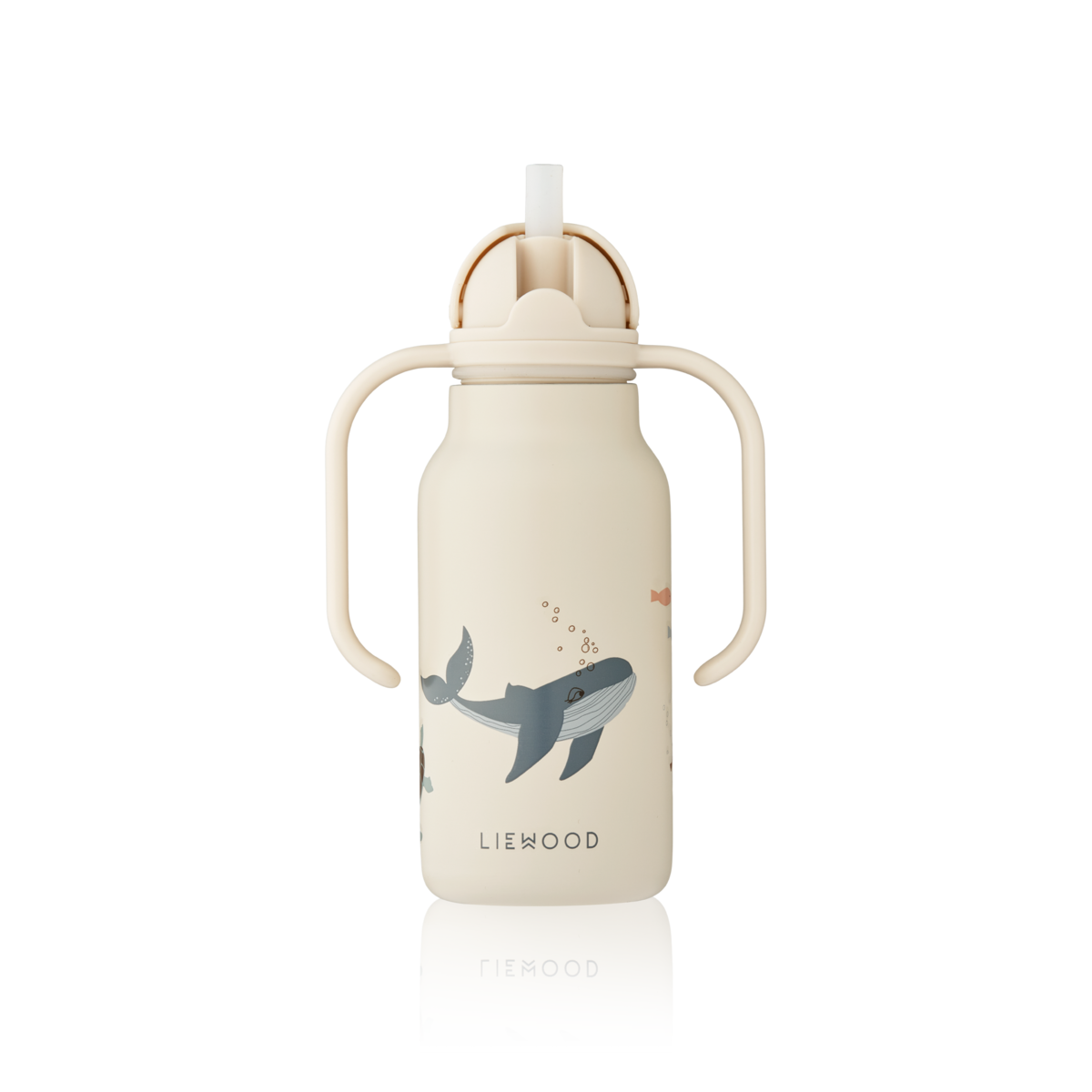 Liewood Trinkflasche Kimmie 250ml sea creature/sandy