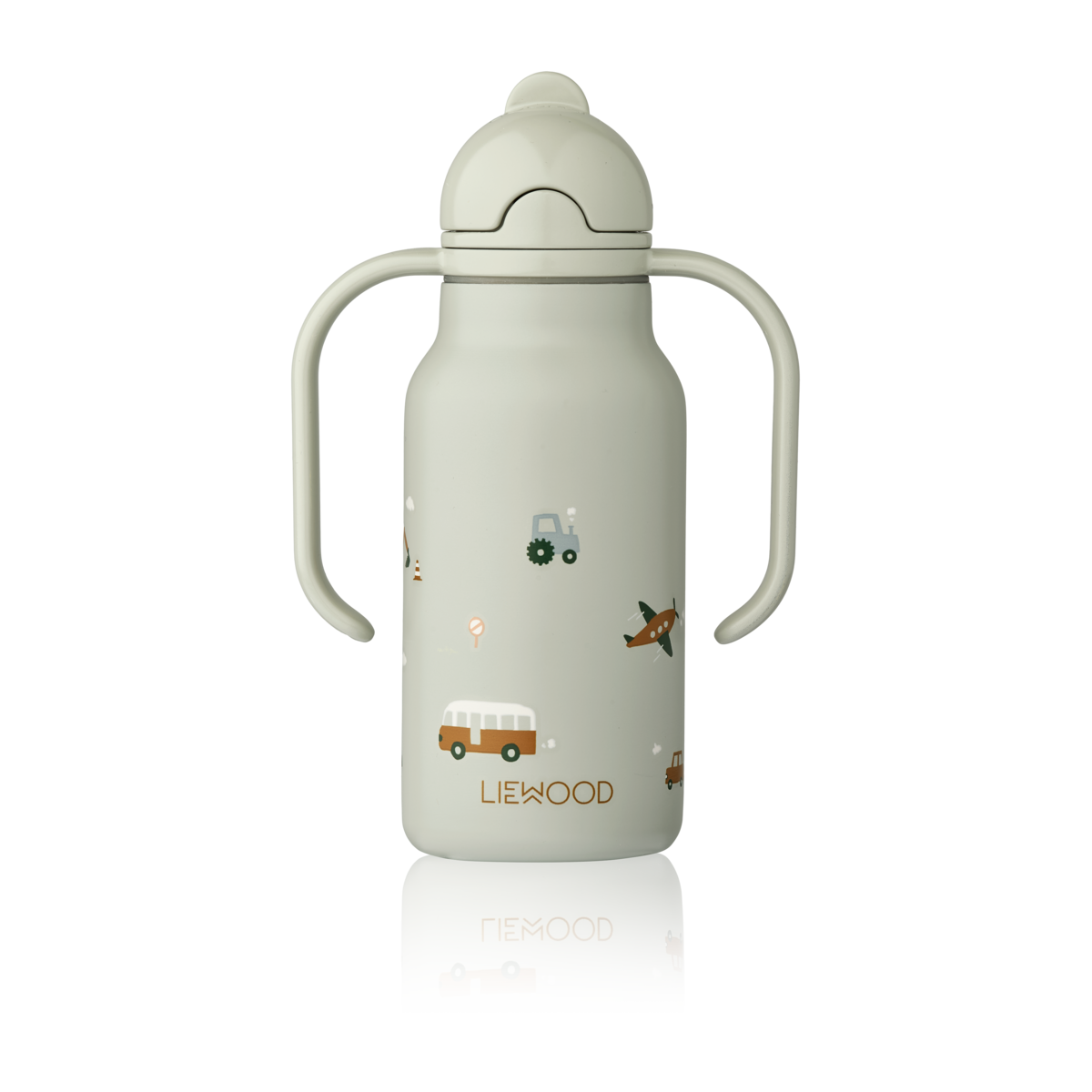 Liewood Trinkflasche Kimmie 250ml vehicles/dove blue