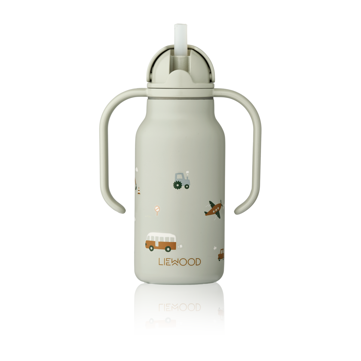 Liewood Trinkflasche Kimmie 250ml vehicles/dove blue