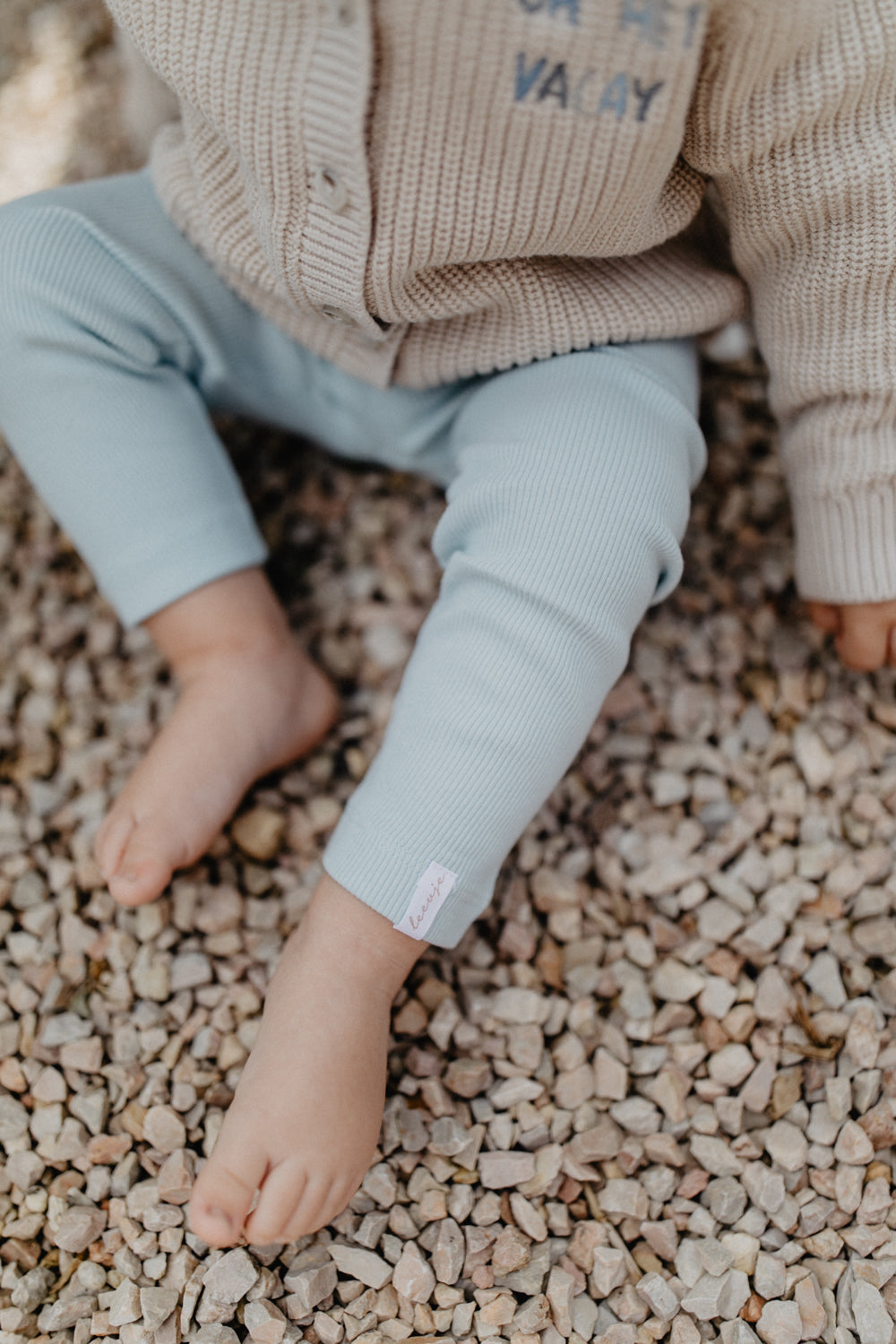 Leevje Leggings aqua unisex