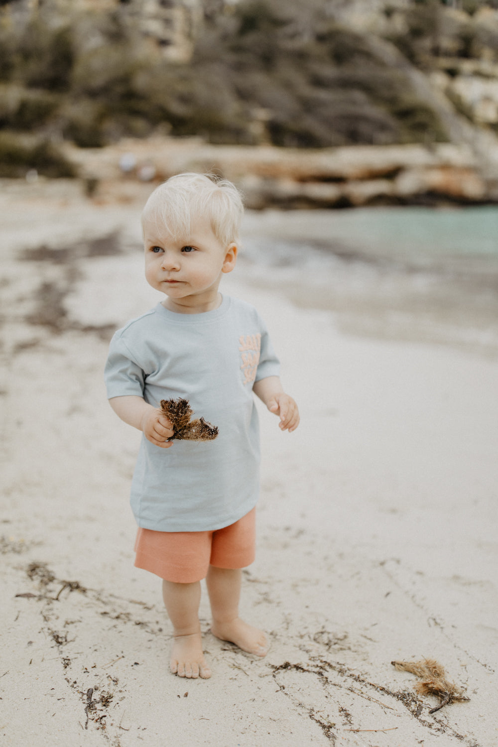 Leevje T-Shirt Salt Sand Sea