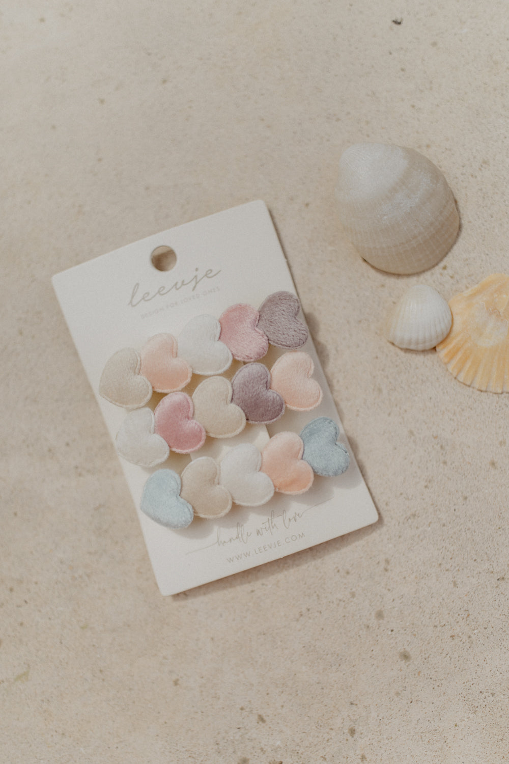 Leevje Haarspangen Clips hearts