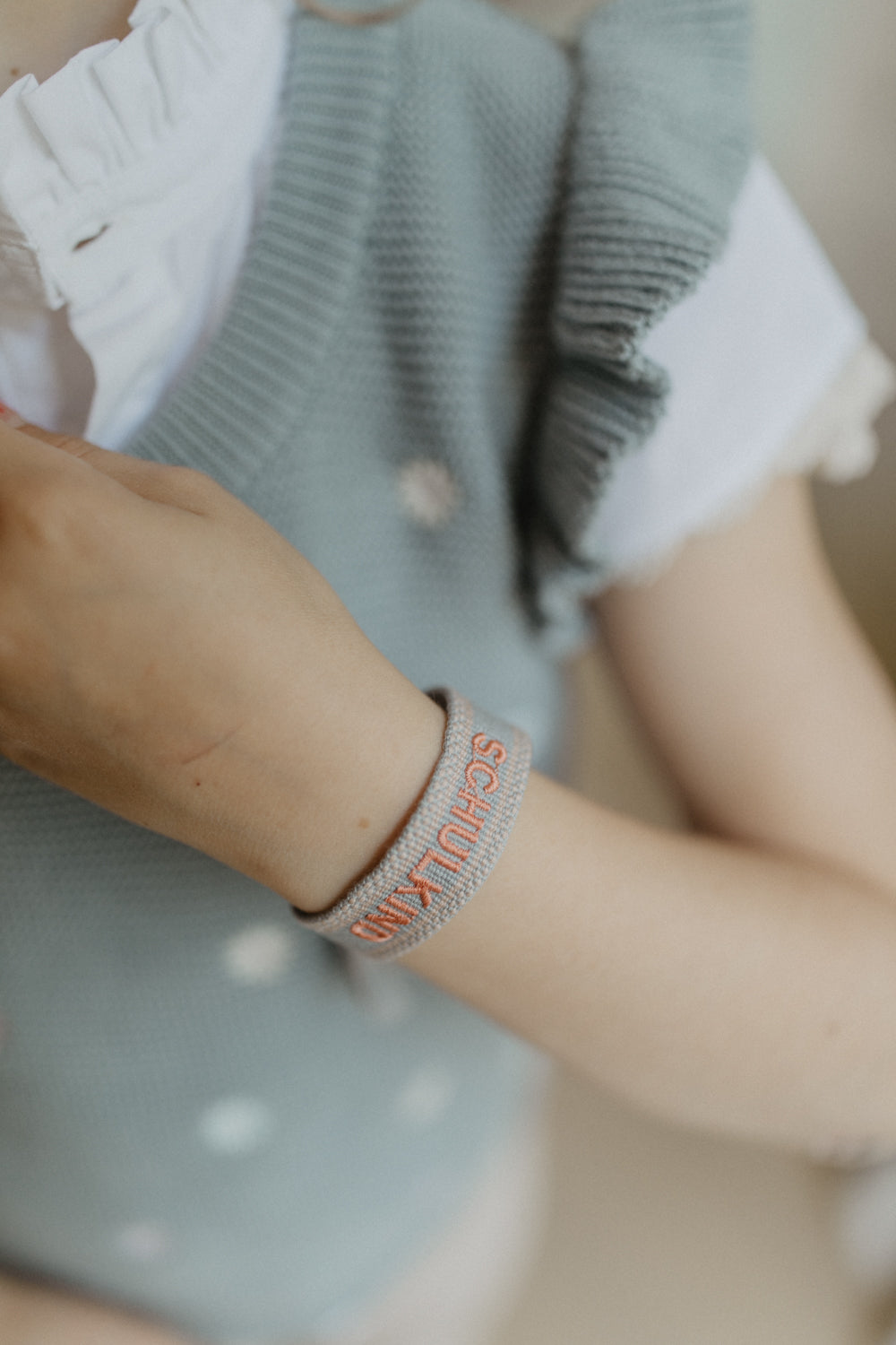 Leevje Armband Schulkind terracotta