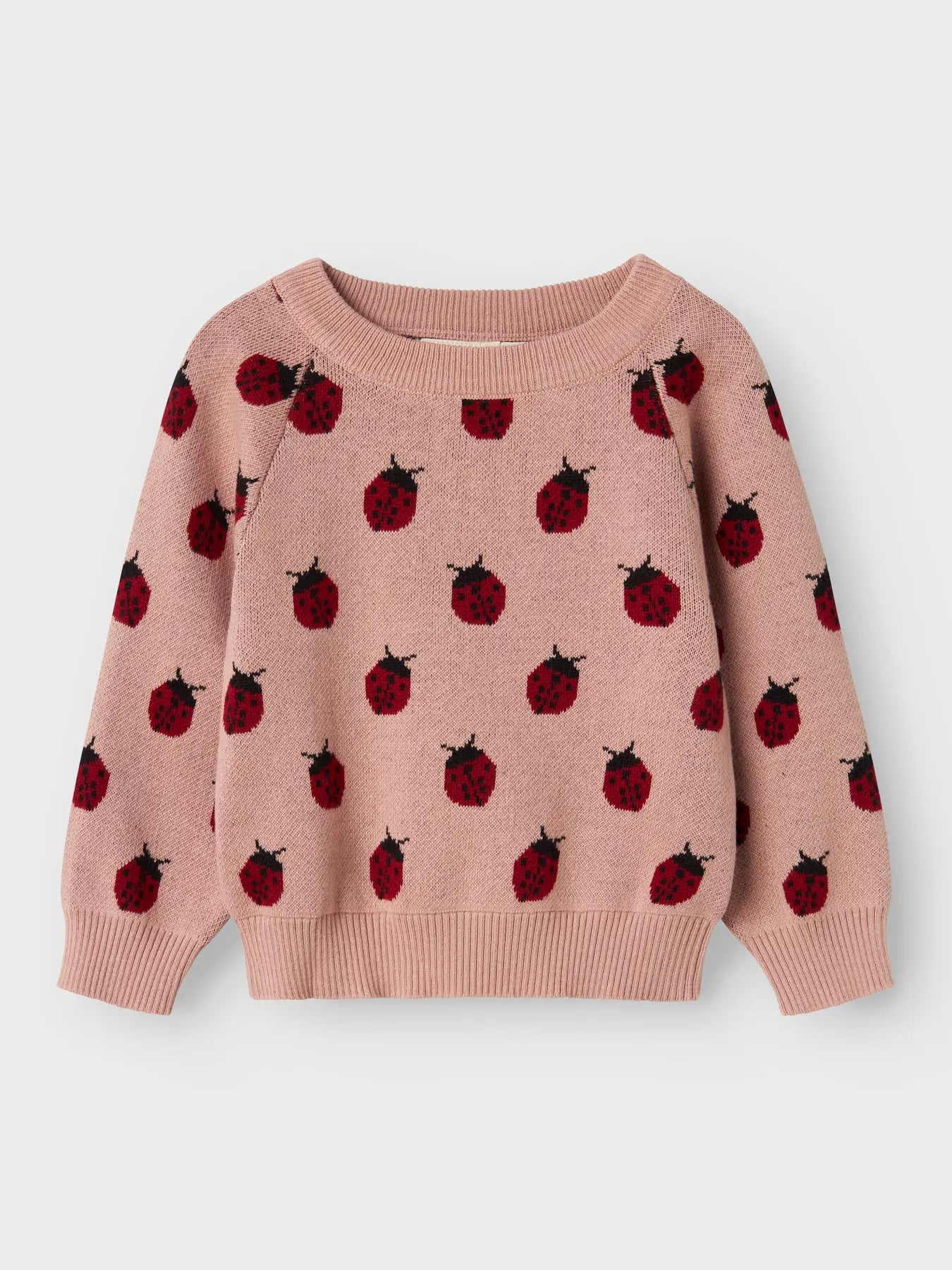 Lil Atelier Strickpullover Marienkäfer