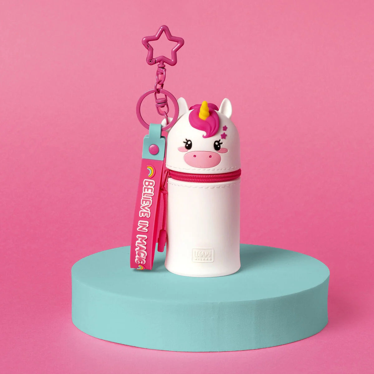 Legami Einhorn Geldbörse mit Schlüsselanhänger - Mini Kawaii