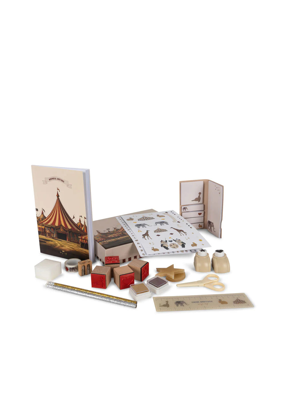 Konges Sløjd Briefpapier-Set Circus