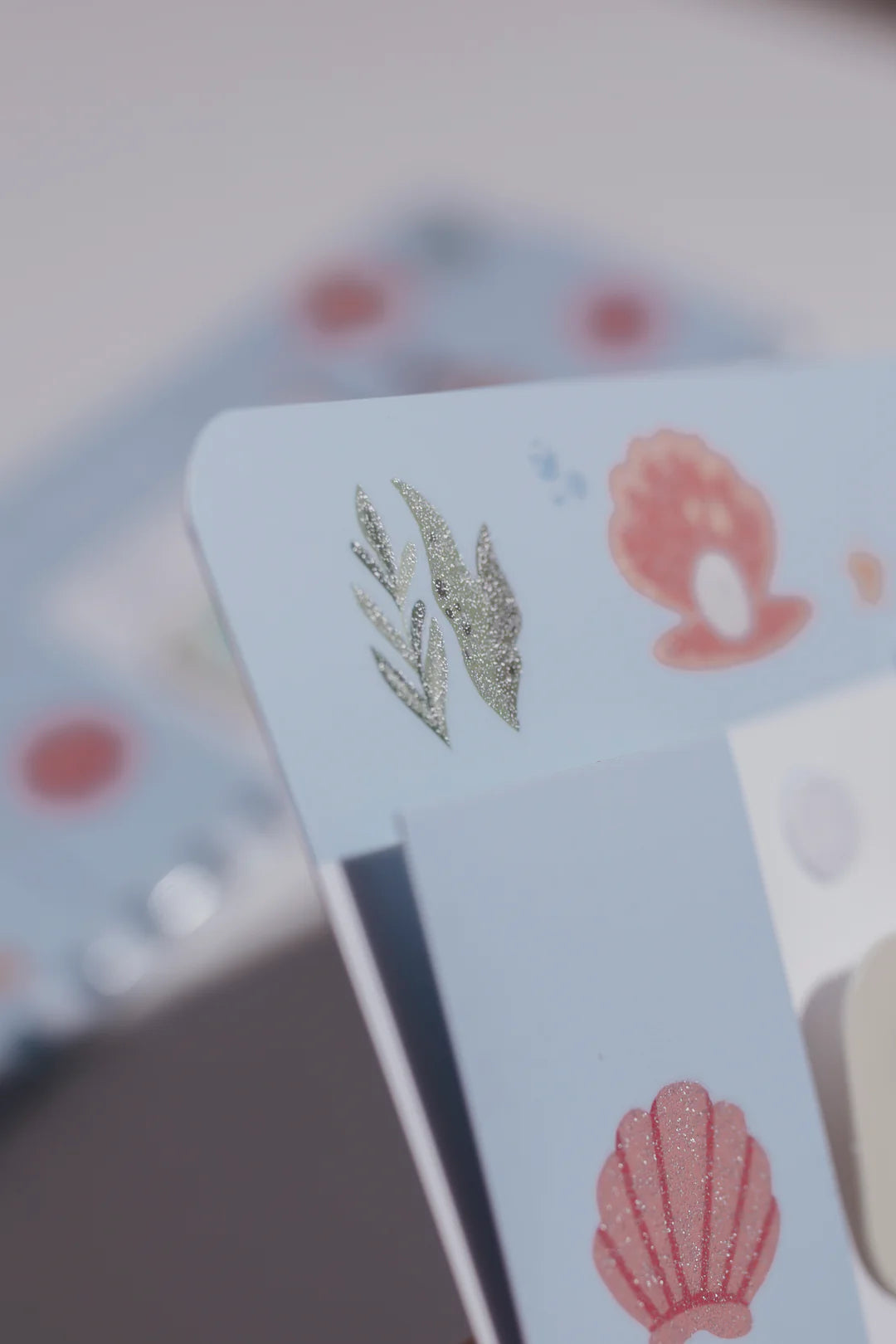 inliebekind Routineplaner inkl. Symbolkärtchen MEERJUNGFRAUEN GLITZER