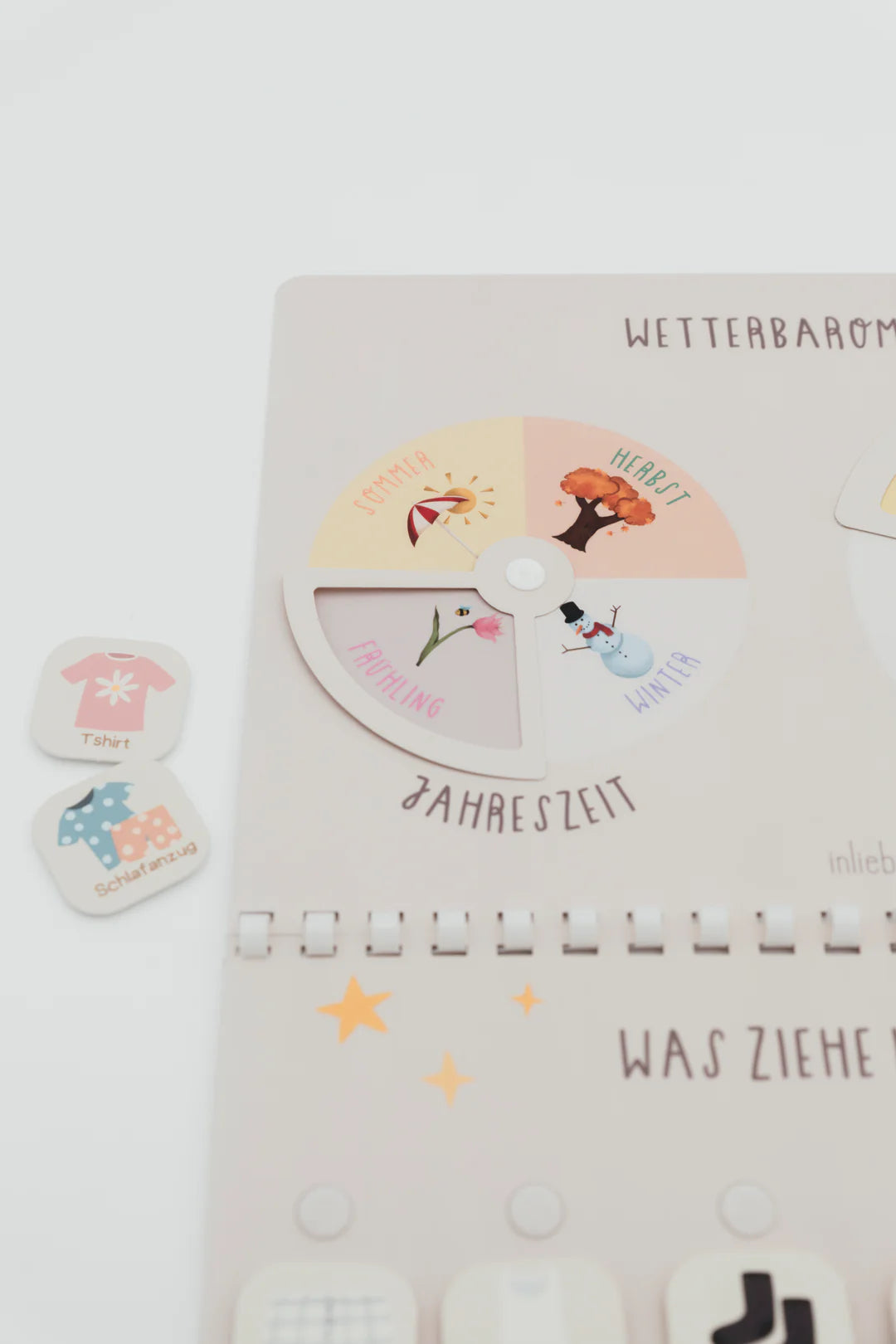 inliebekind Anziehplaner für Kinder inkl. Symbole