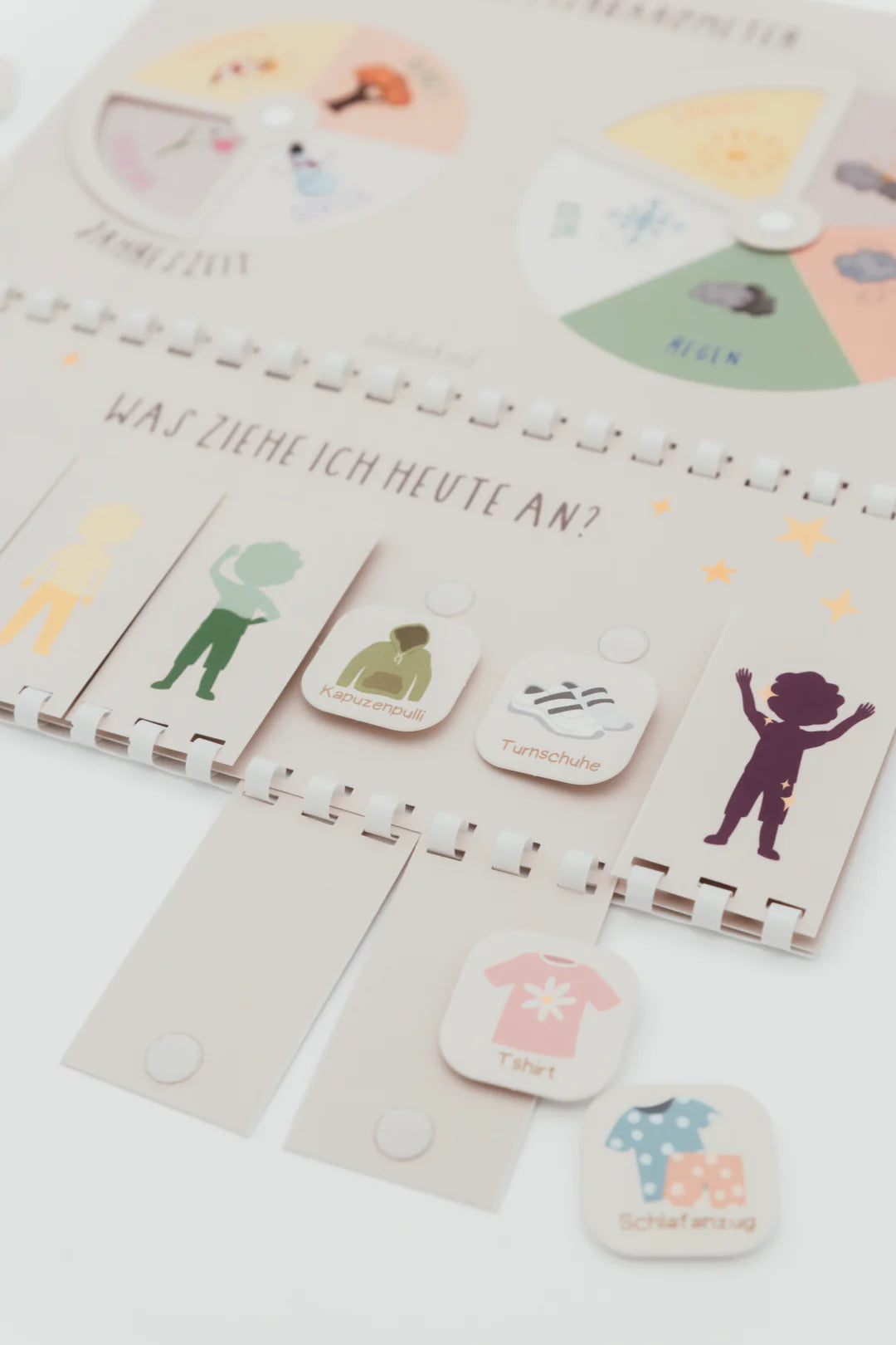 inliebekind Anziehplaner für Kinder inkl. Symbole