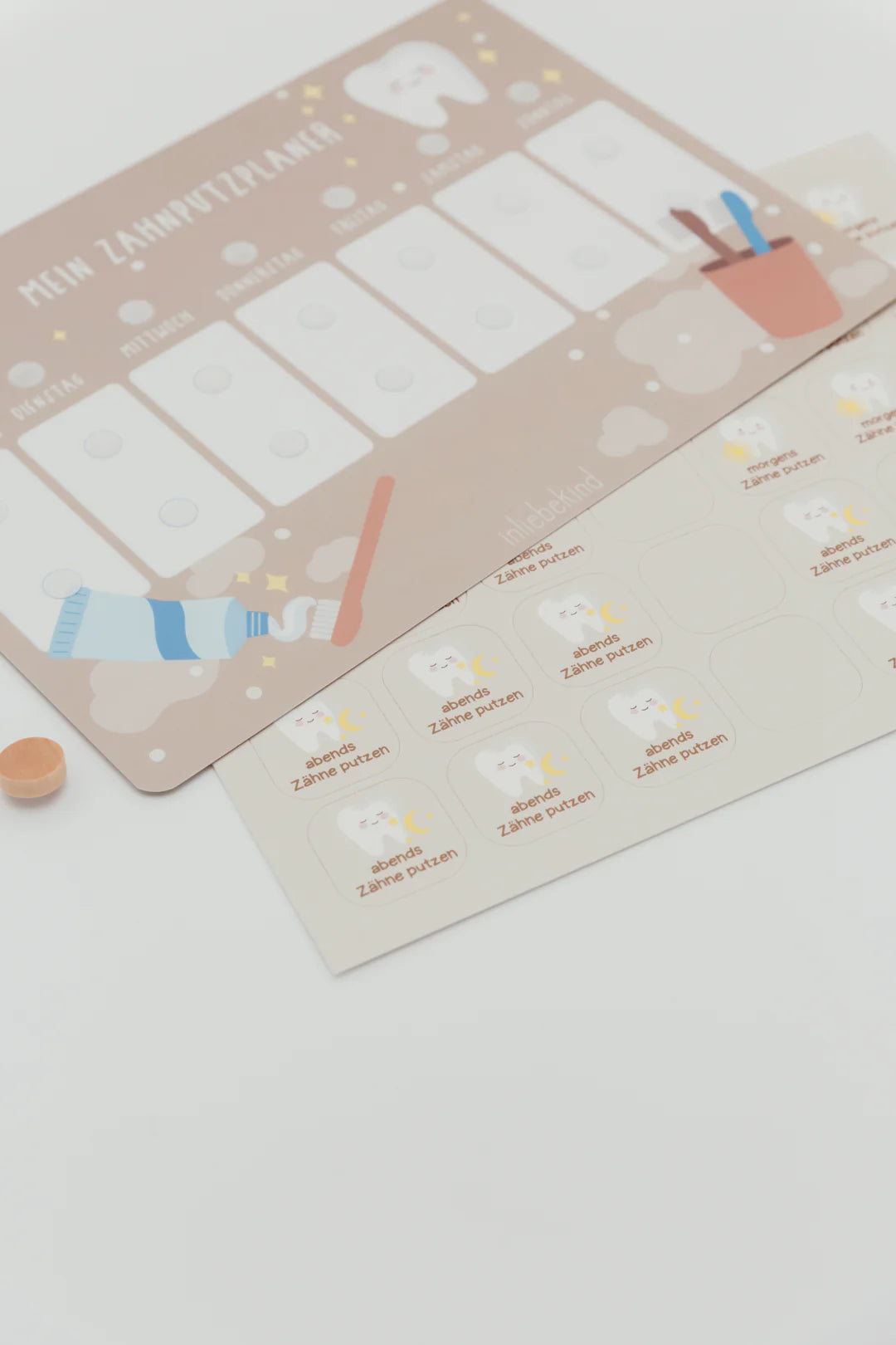 inliebekind Zahnputzplaner inkl. Symbole