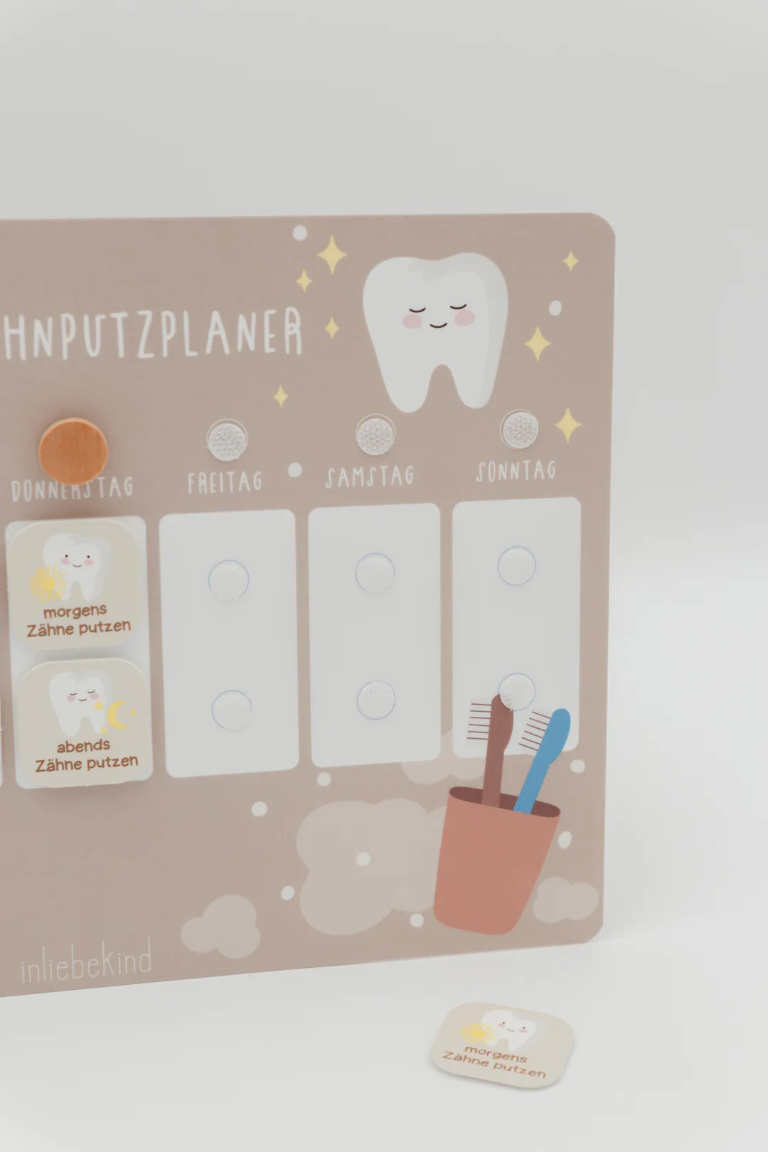inliebekind Zahnputzplaner inkl. Symbole