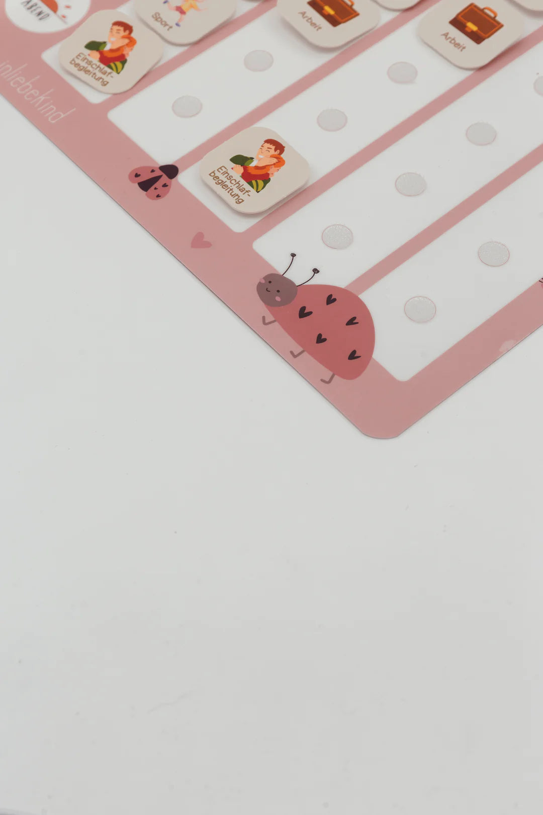 inliebekind Tagesplaner/Familienplaner inkl Symbole MARIENKÄFER