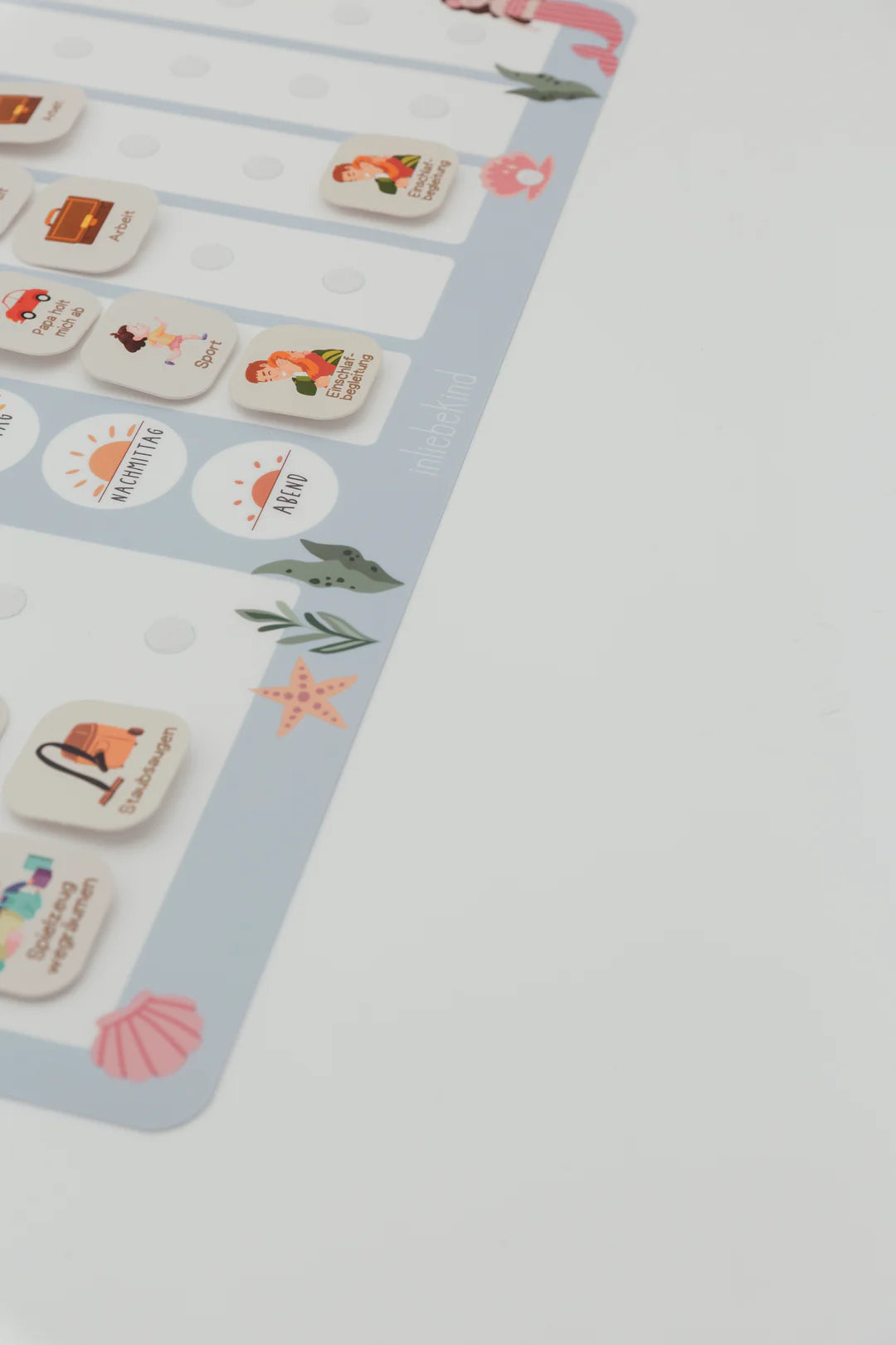 inliebekind Tagesplaner/Familienplaner inkl Symbole MEERJUNGFRAU