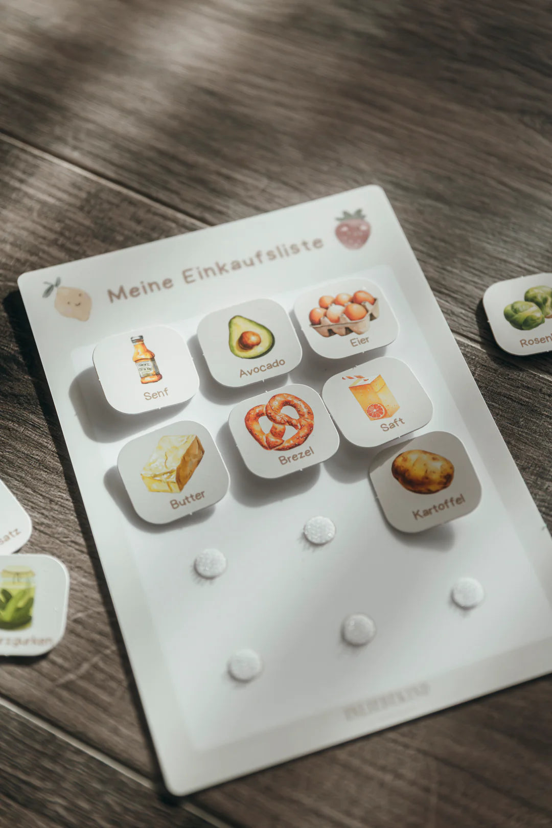 inliebekind Einkaufsliste