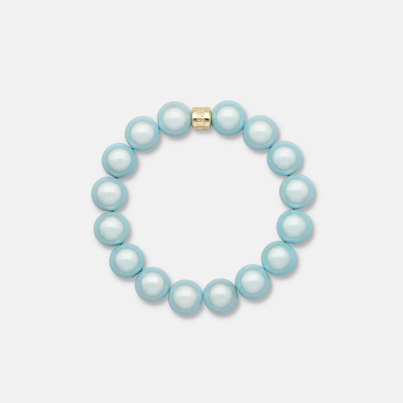 Magic Pearl (NEU) Pastellträume himmelsblau - gold