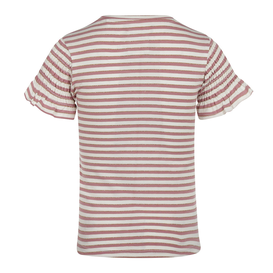 Koko Noko Mädchen T-shirt lila gestreift