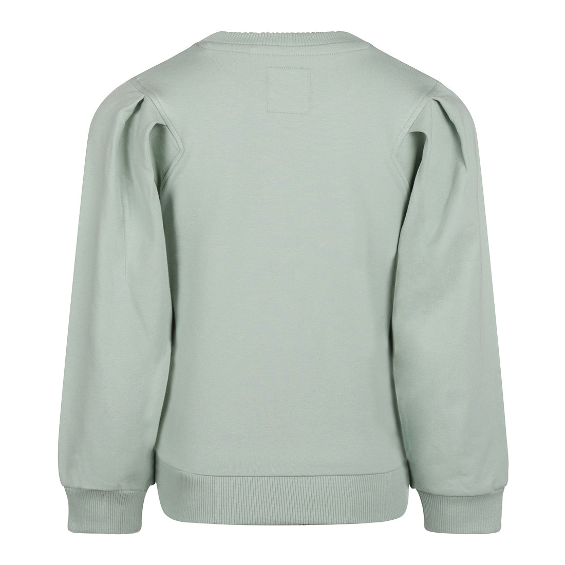 Koko Noko Mädchen Sweatshirt weich grün mit weiten Ärmeln