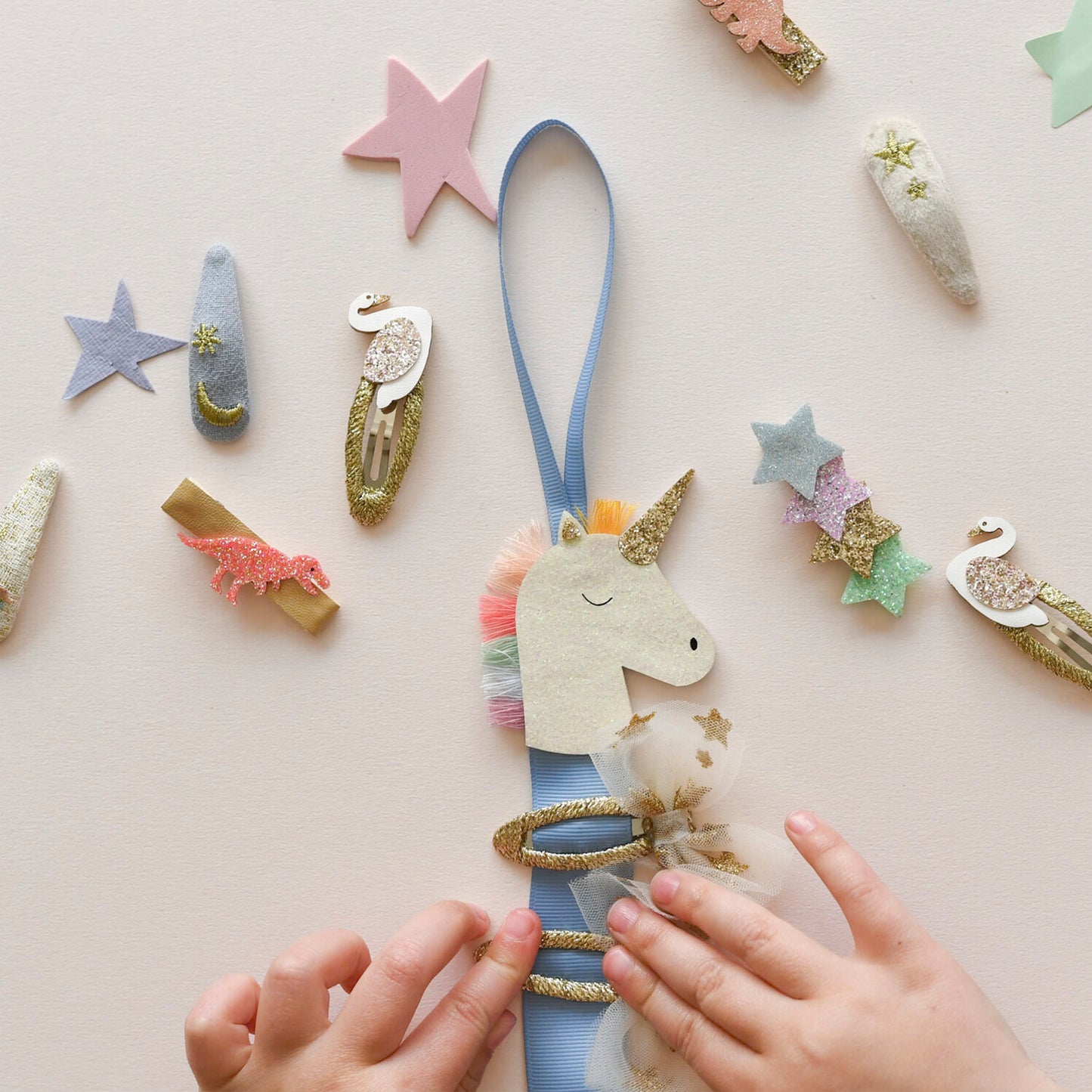 Rockahula Regenbogen Einhorn Clip Halter