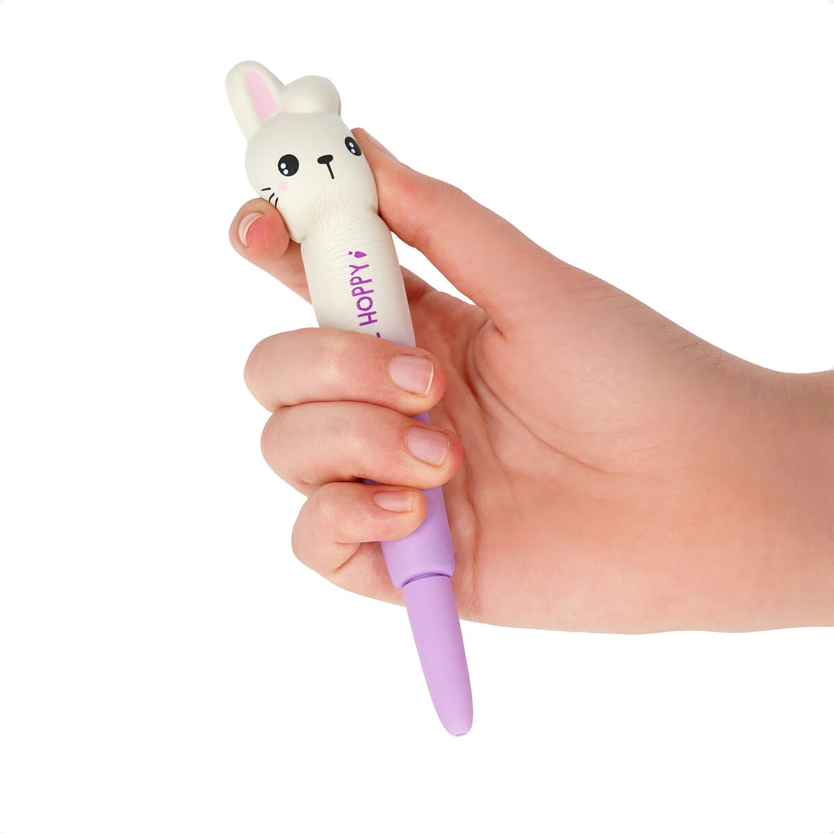 Legami "Don't Worry Be Hoppy" Bunny Squishy Gel Pen - Squeezies