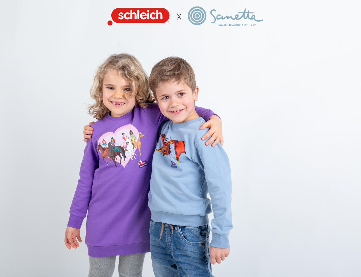 Sanetta Kinder-Sweatshirt hellblau Eldrador®