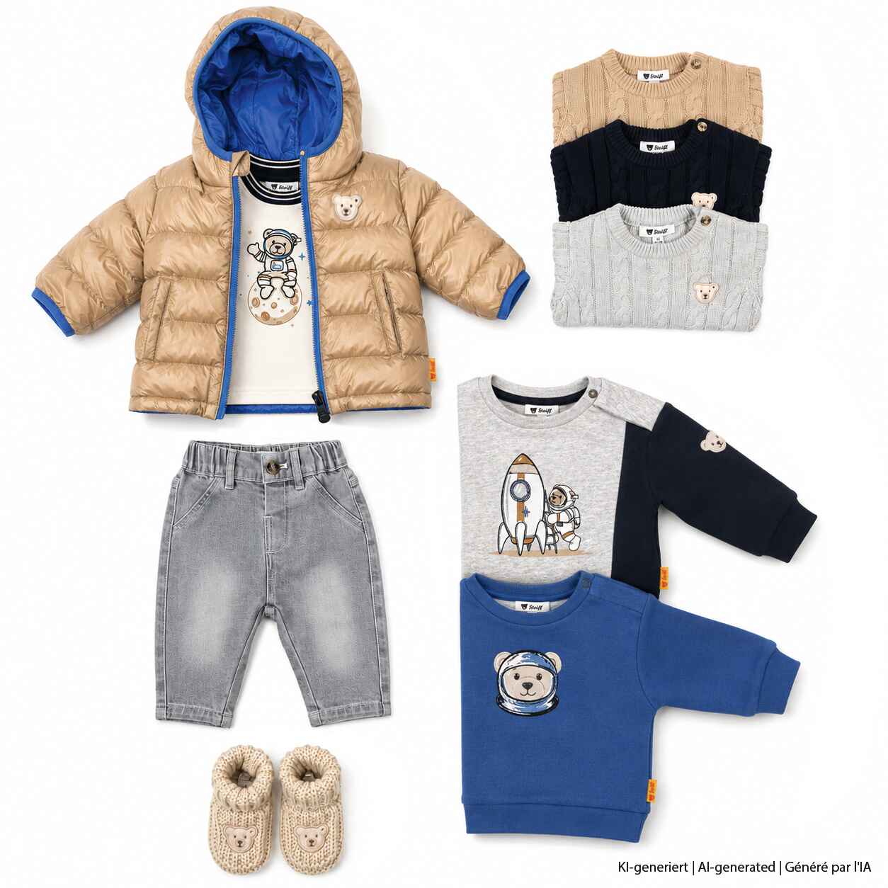 Steiff Sweatshirt Astronaut
