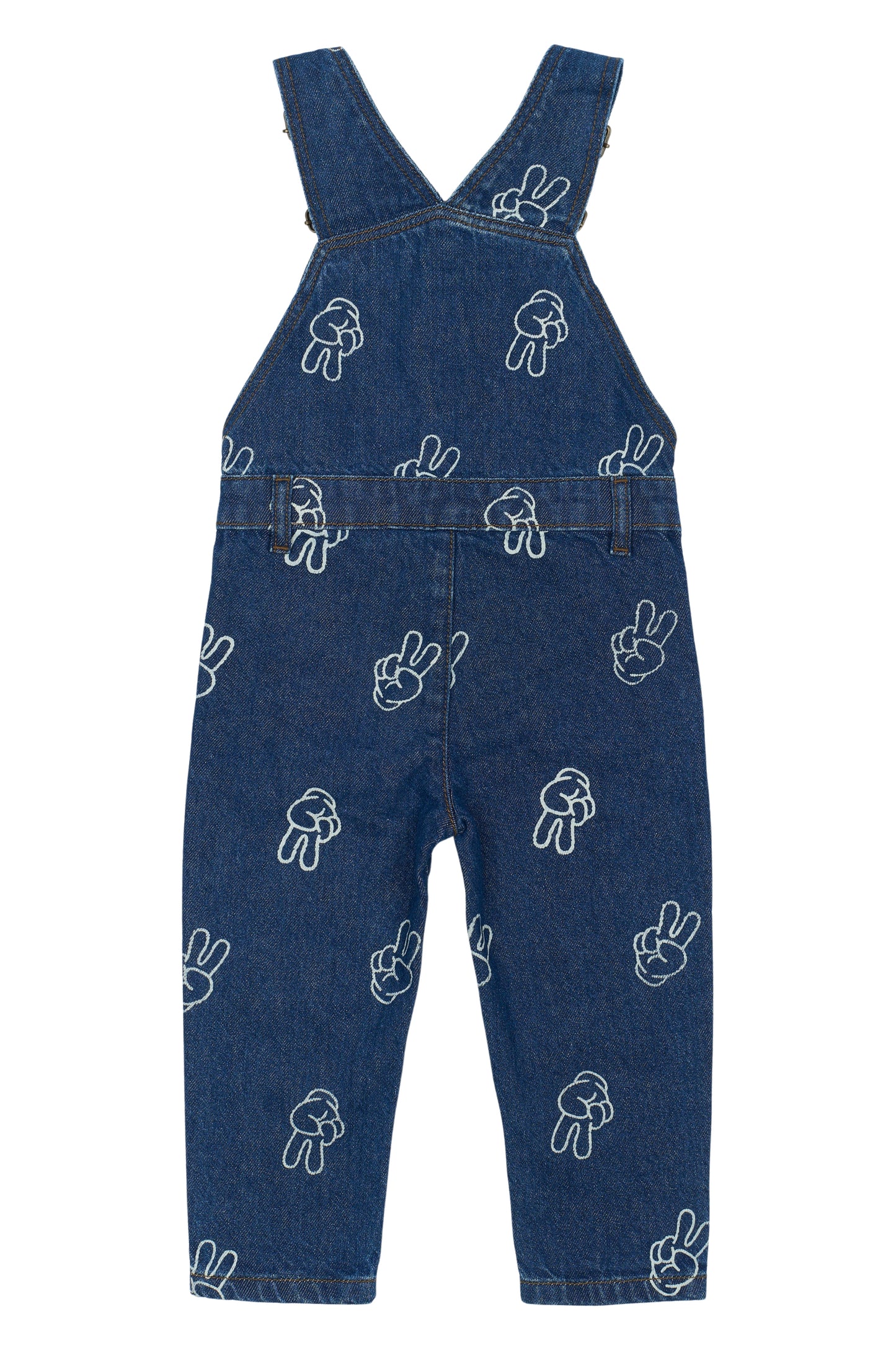 The New siblings Latzhose denim