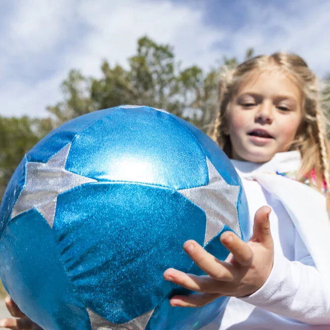 Ratatam! Fabric Ball Starry blue & silver 30cm