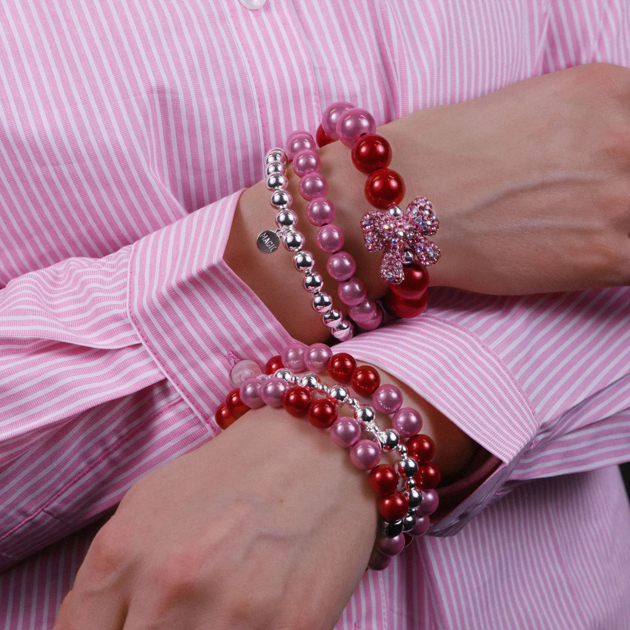 Magic Pearl - Perlenarmband Heartbeat