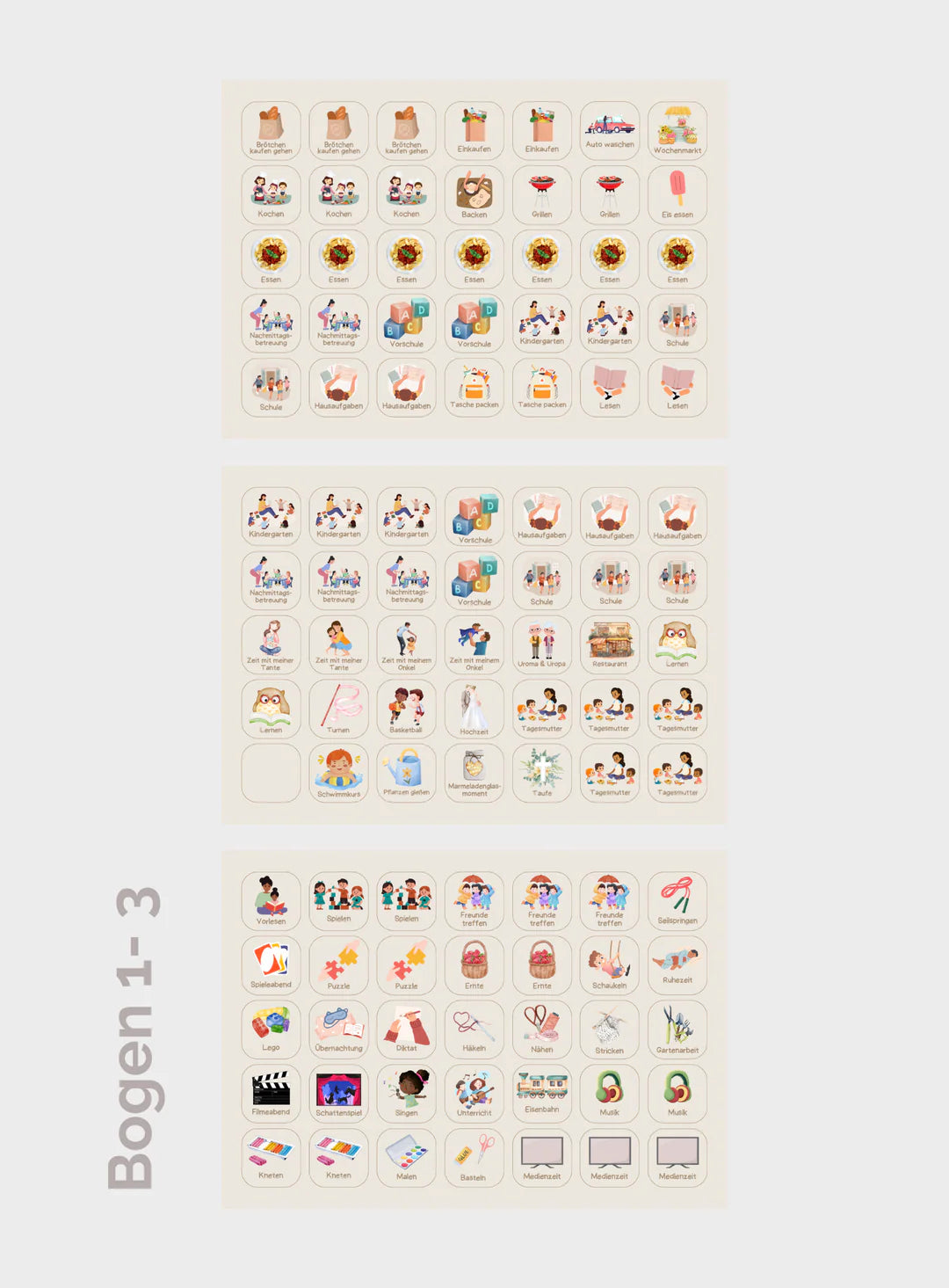 inliebekind Wochenplaner MARIENKÄFER GLITZER