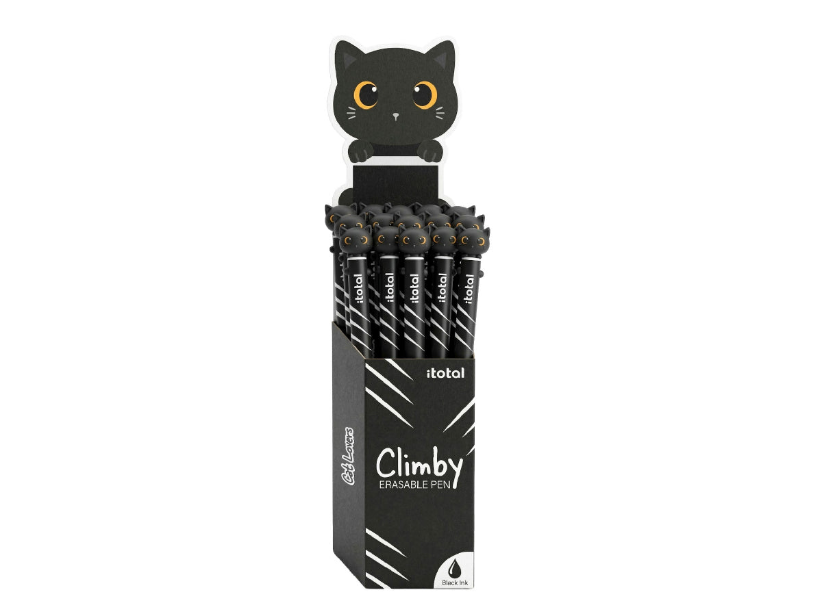 i-total Climpy Black Cat löschbarer Stift