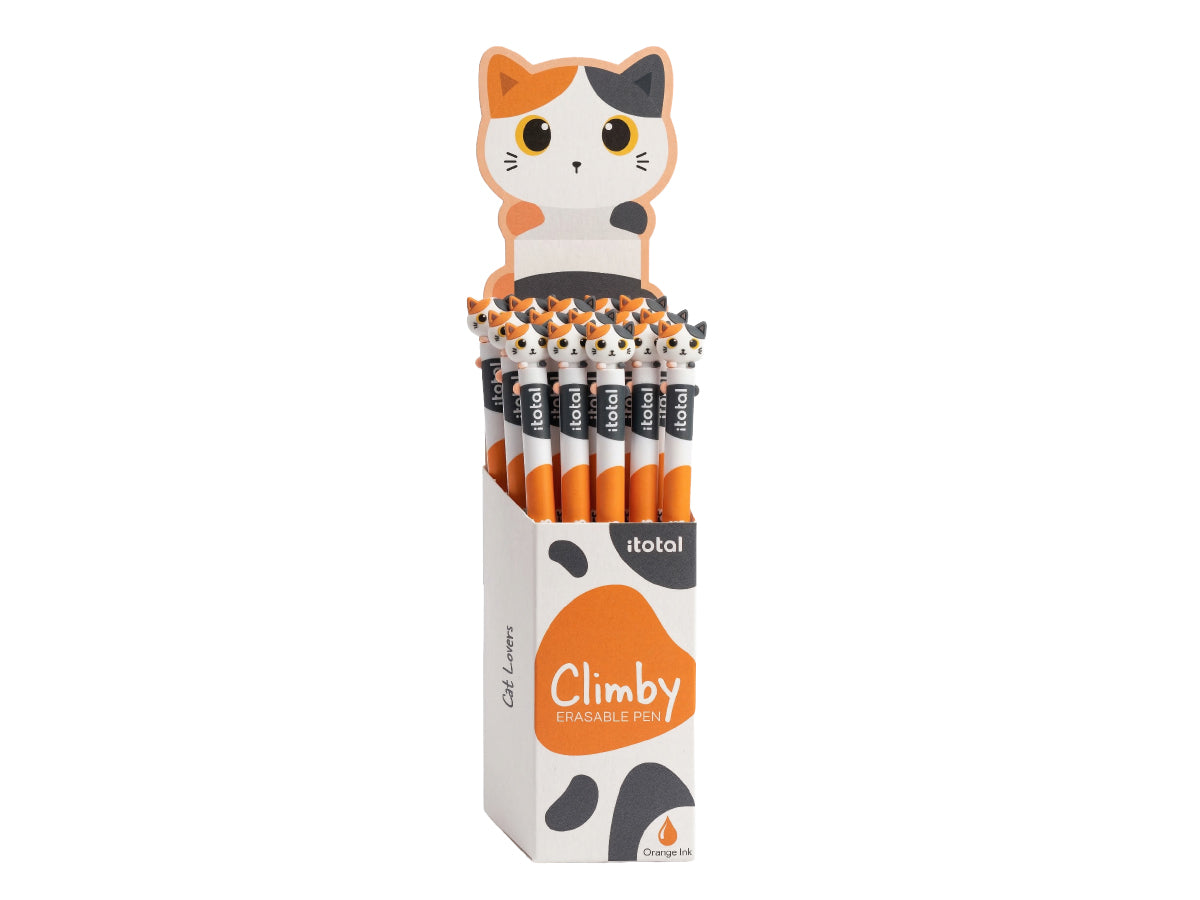 i-total Climpy Orange Cat löschbarer Stift