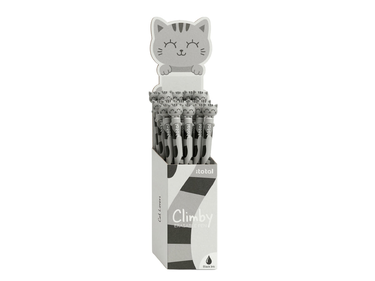 i-total Climpy Grey Cat löschbarer Stift