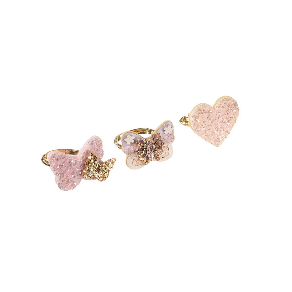 Rockahula Schmetterling Ring Set