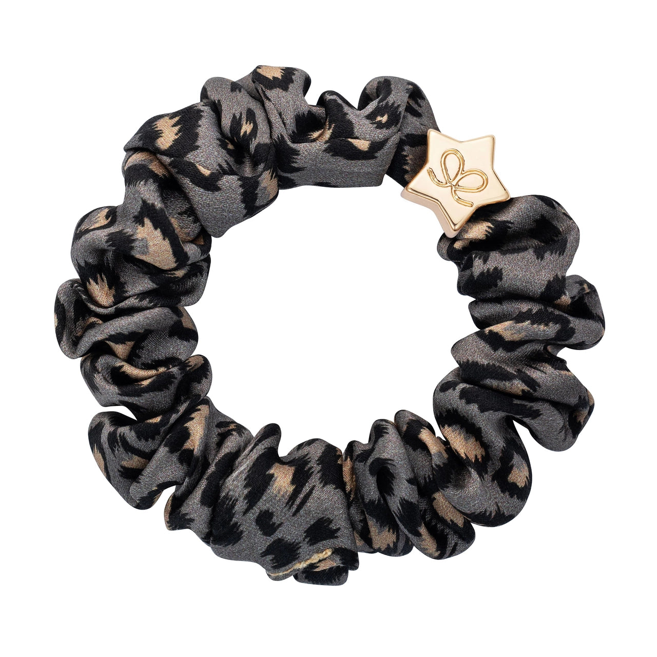 byEloise Scrunchie - grauer Leoprint