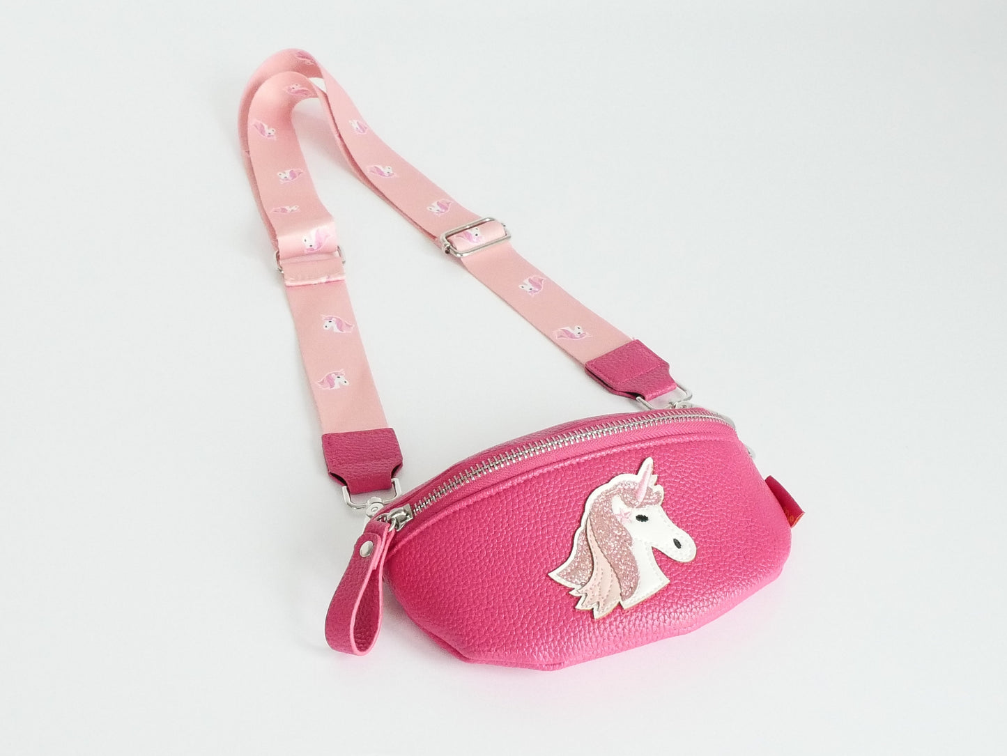 KisMe Tasche Sidebag Einhorn pink