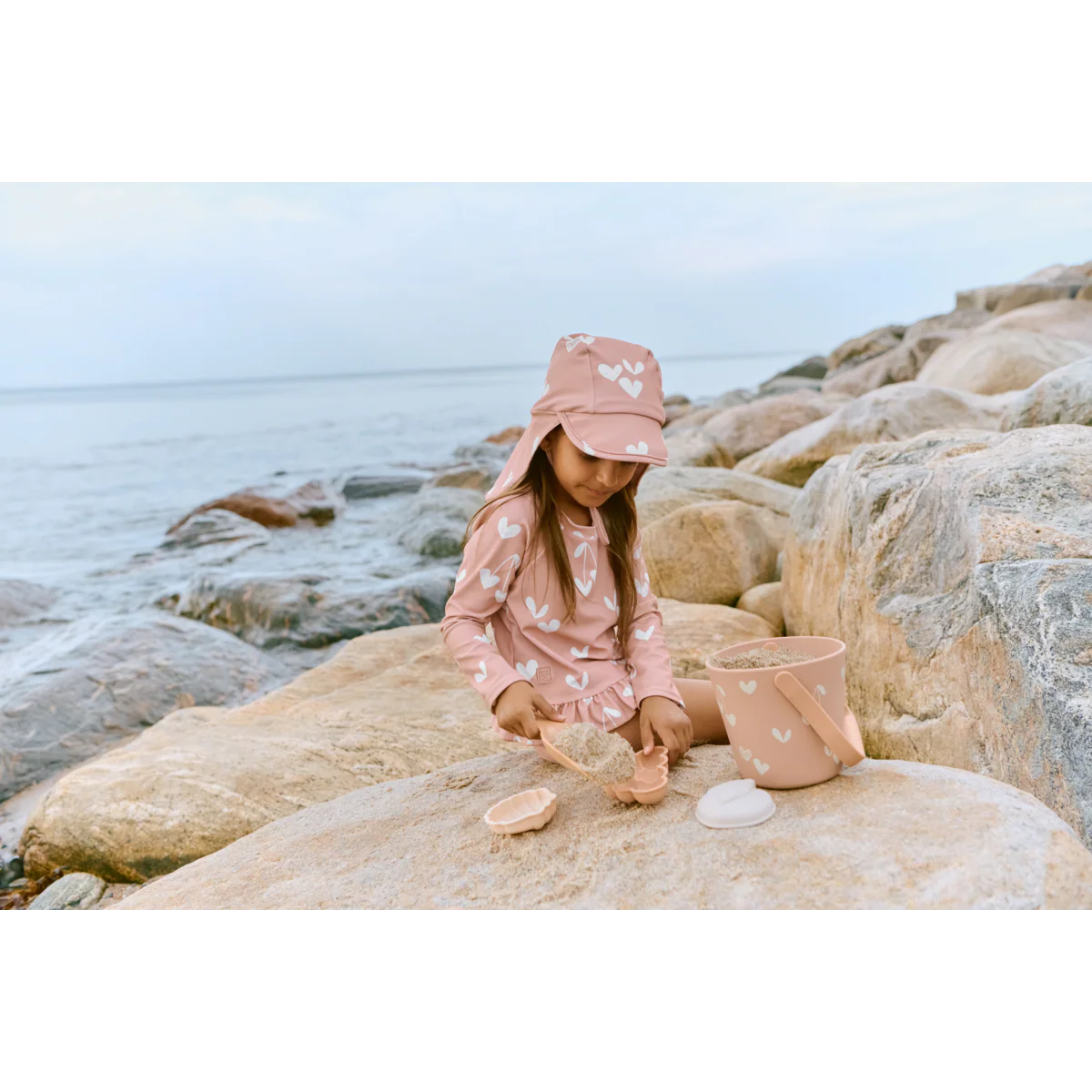 Liewood Gilma Sweathearts Strand-Set