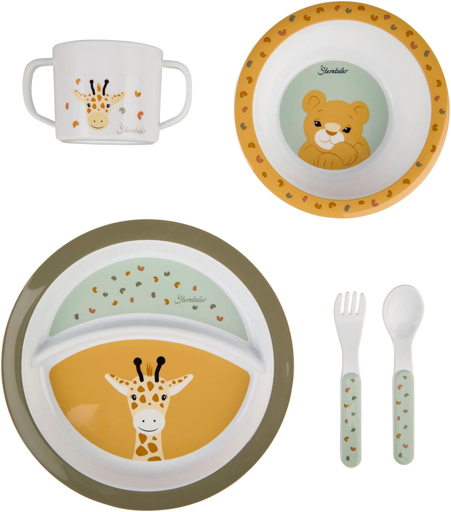 Sterntaler Geschirrset Safari