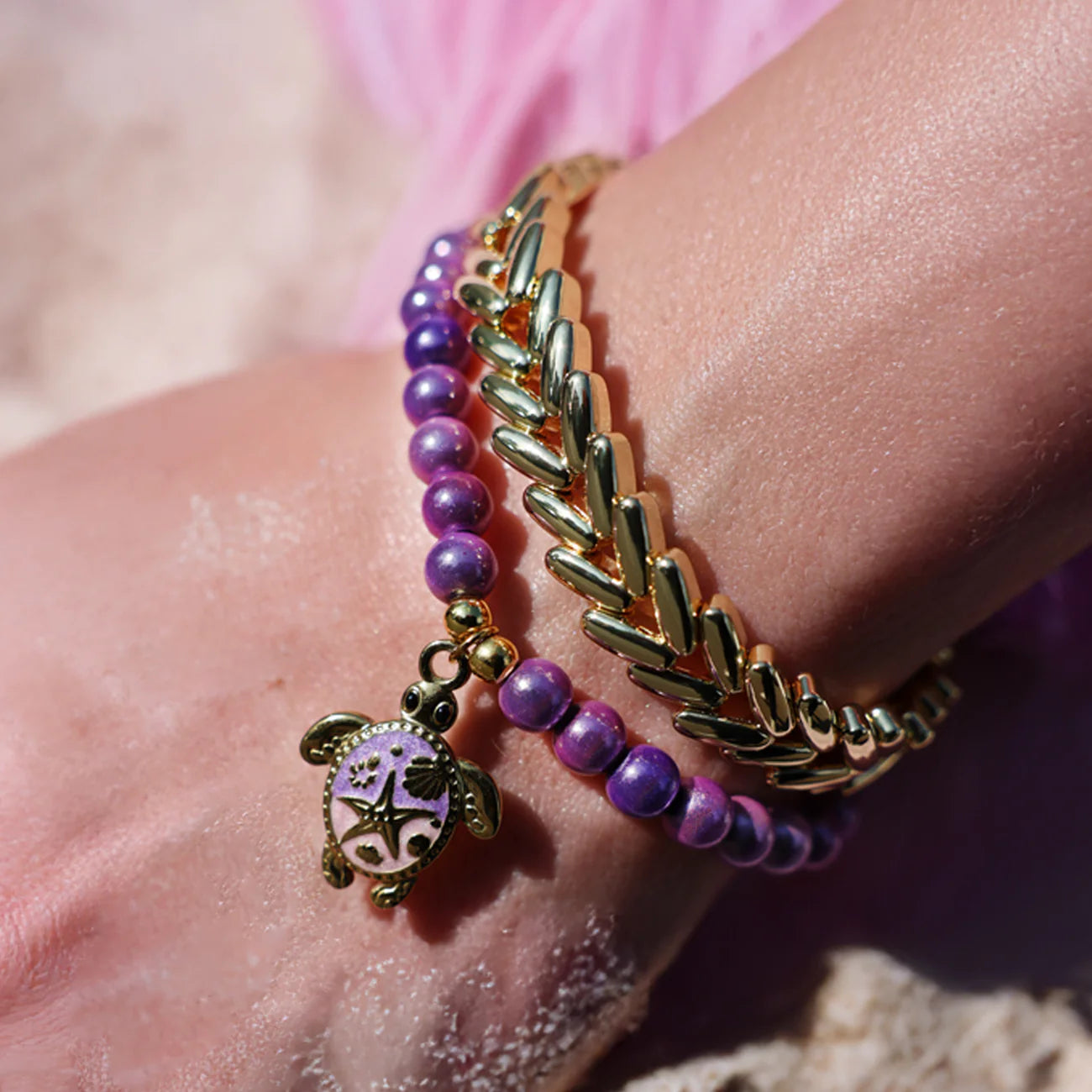 Magic Pearl Soleil Gliederarmband