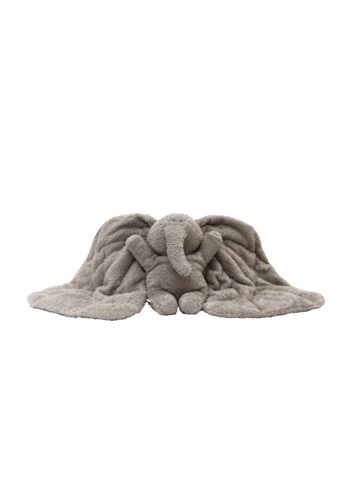 Membantu Magma Gewichtskuscheltier mit Glasperlenfüllung grau