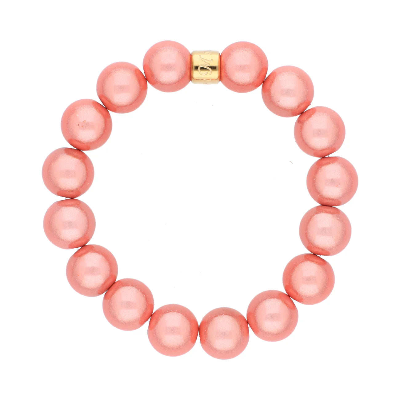 Magic Pearl Flamingo Perlenarmband gold