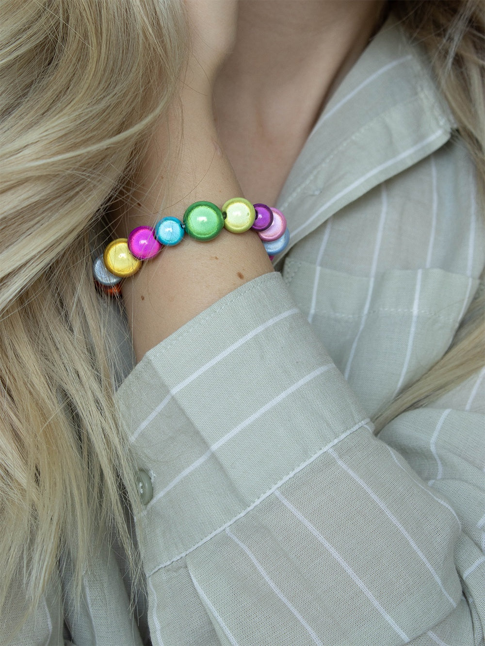 Magic Pearl "Happy Aruba Perlenarmband" Groß