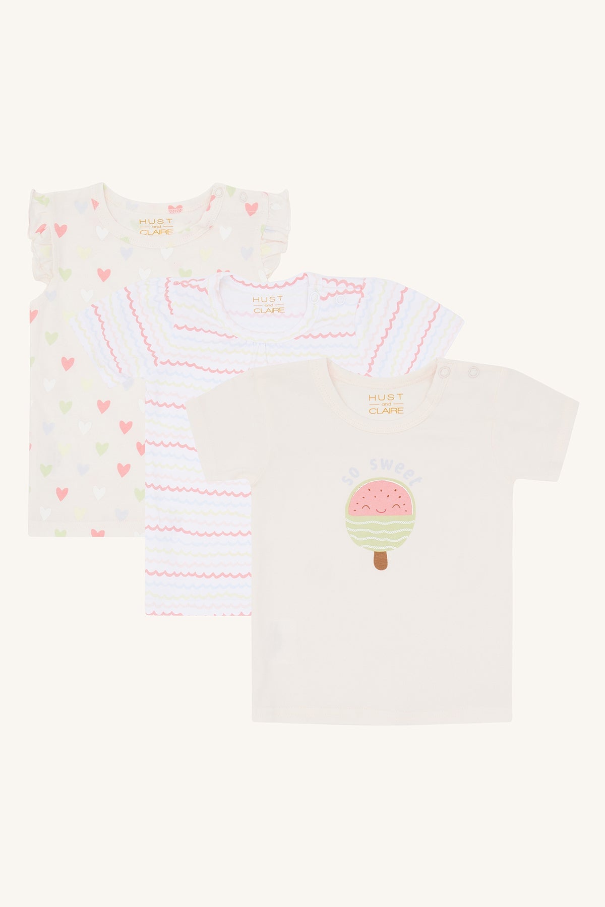 Hust & Claire Alda-T-Shirt 3-pack