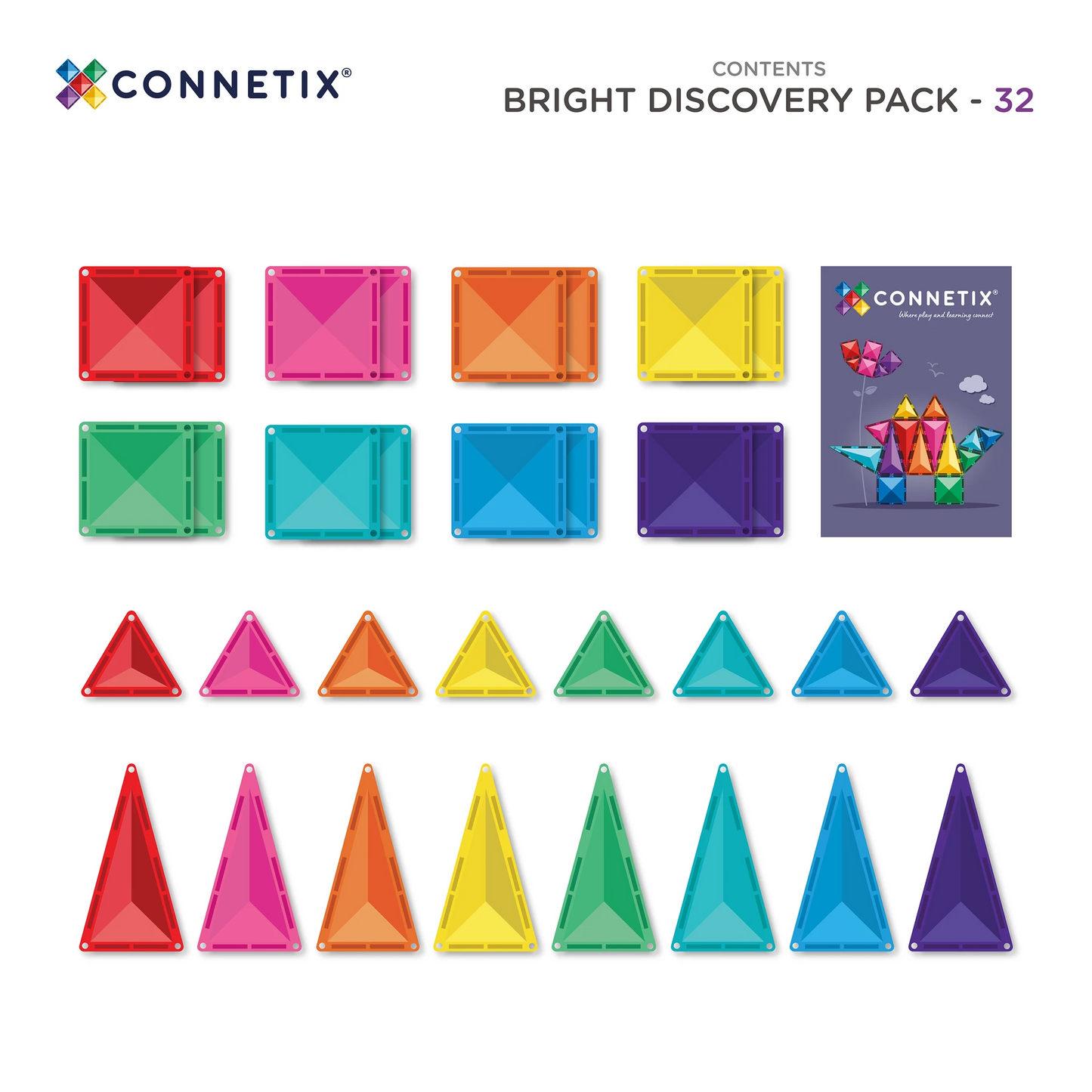 CONNETIX Bright Discovery Pack 32 Teile
